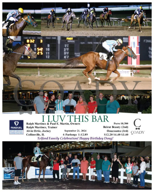 I Luv This Bar - 09-21-24 R03 Fan Fanduel Sportsbook Horse Racing