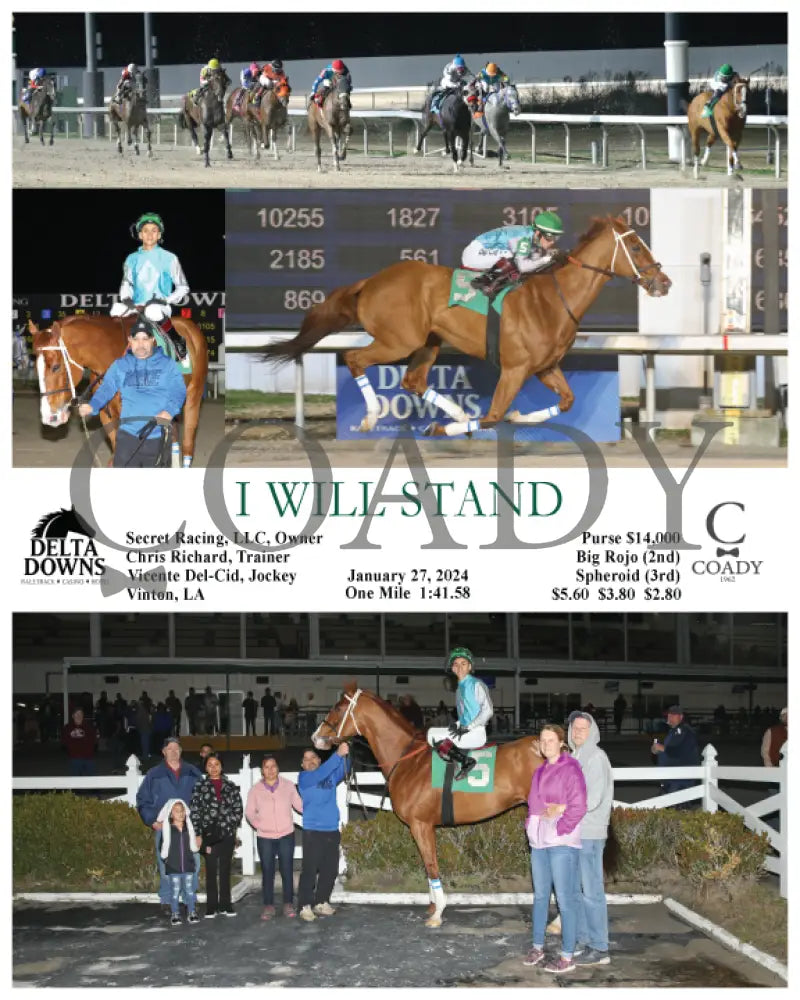 I Will Stand - 01-27-24 R04 Ded Delta Downs