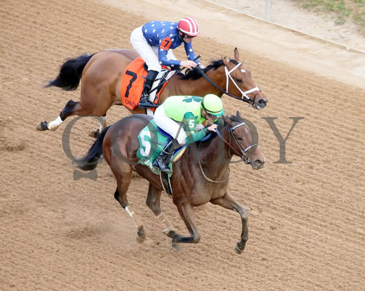 Ice Cold - Year’s End Stakes 2Nd Running 12-31-23 R09 Op Aerial Finish 01 Oaklawn Park