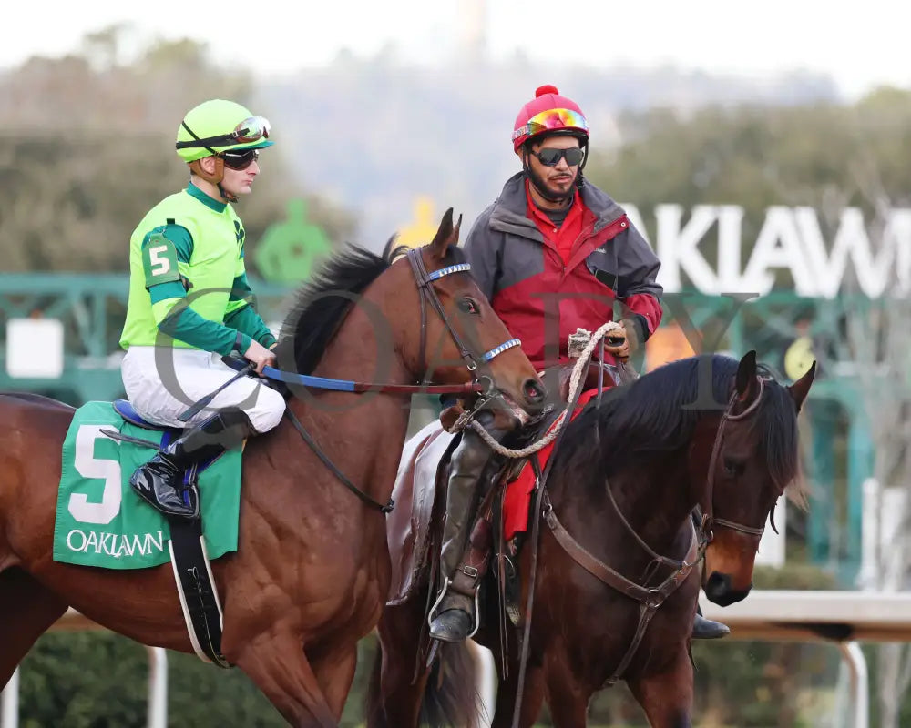 Ice Cold - Year’s End Stakes 2Nd Running 12-31-23 R09 Op Post Parade 06 Oaklawn Park