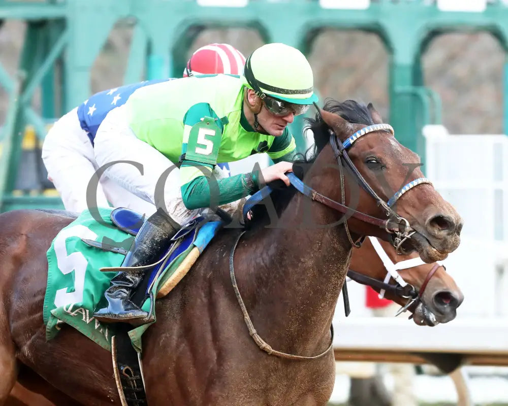 Ice Cold - Year’s End Stakes 2Nd Running 12-31-23 R09 Op Tight Finish 02 Oaklawn Park
