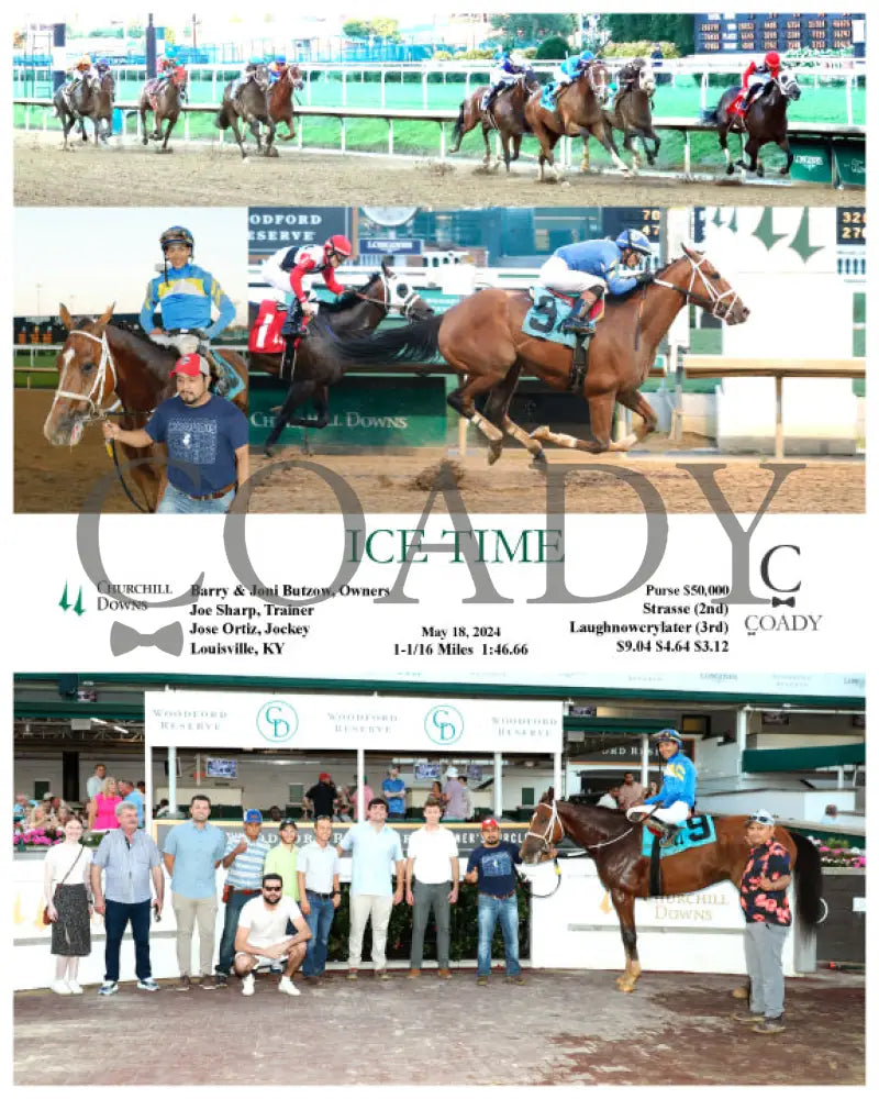 Ice Time - 05-18-24 R06 Cd Churchill Downs