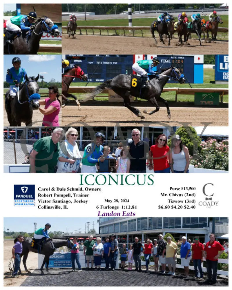 Iconicus - 05-28-24 R02 Fan Fanduel Sportsbook Horse Racing