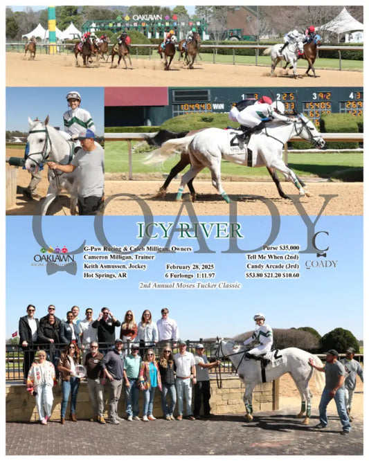 ICY RIVER - 022825 - Race 03 - OP Oaklawn Park