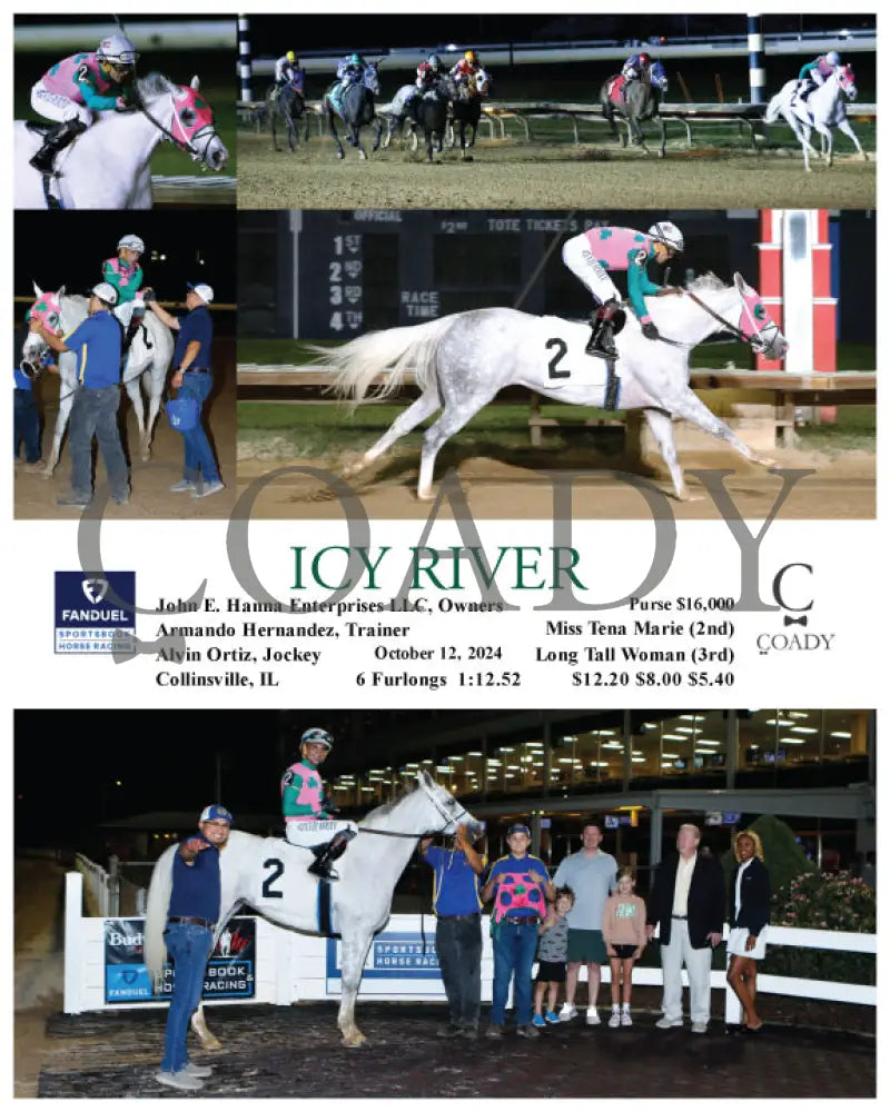 Icy River - 10-12-24 R06 Fan Fanduel Sportsbook Horse Racing