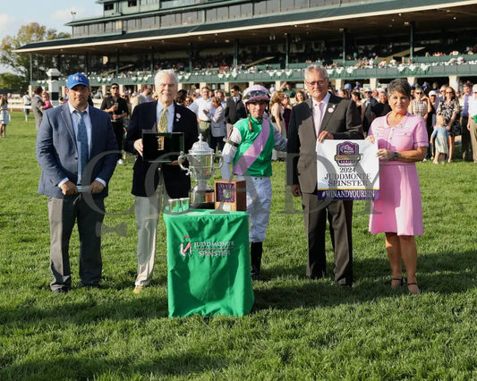 Idiomatic - The Juddmonte Spinster G1 10-06-24 R09 Kee Presentation 01 Keeneland
