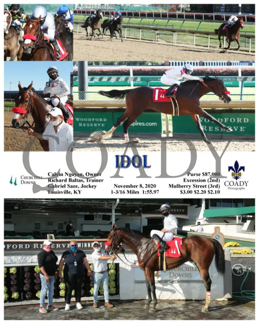 Idol - 11-08-20 R04 Cd Churchill Downs