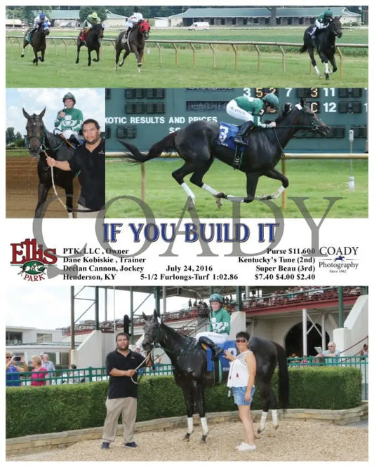 If You Build It - 072416 Race 01 Elp Ellis Park