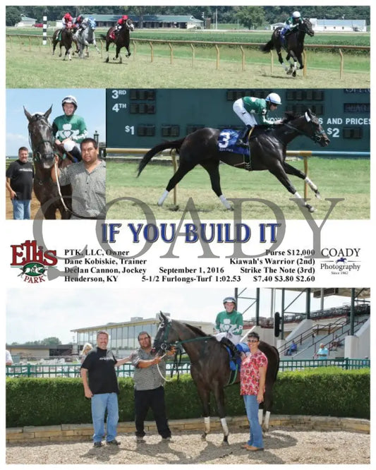 If You Build It - 090116 Race 01 Elp Ellis Park
