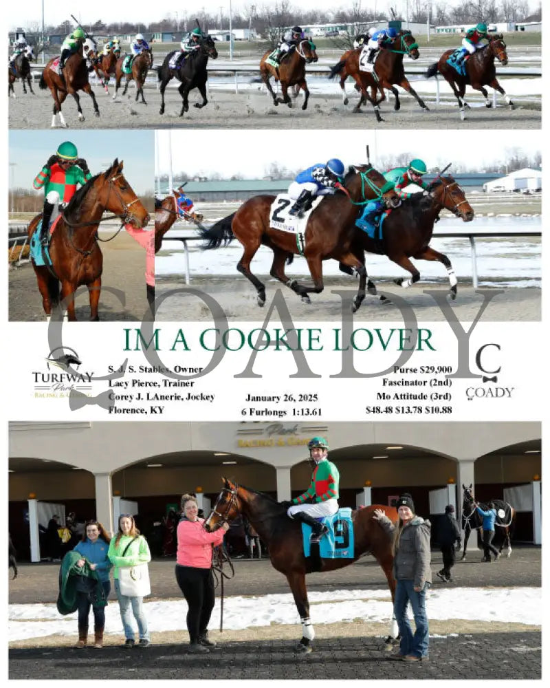 Im A Cookie Lover - 01-26-25 R06 Tp Turfway Park