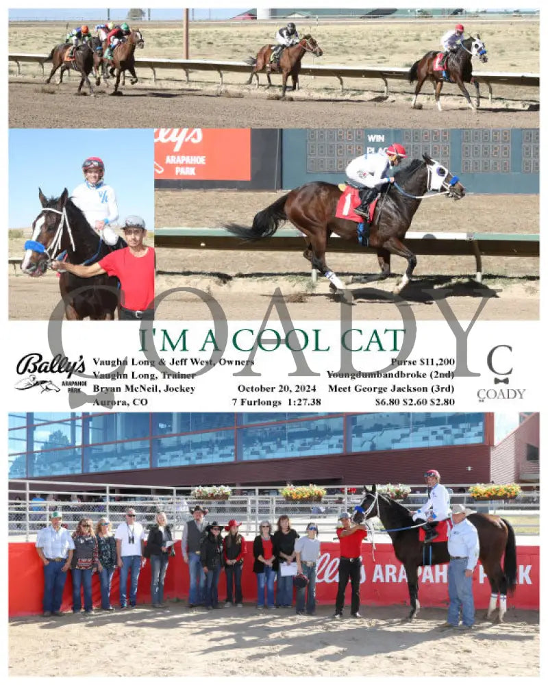 I’m A Cool Cat - 10-20-24 R04 Arp Arapahoe Park
