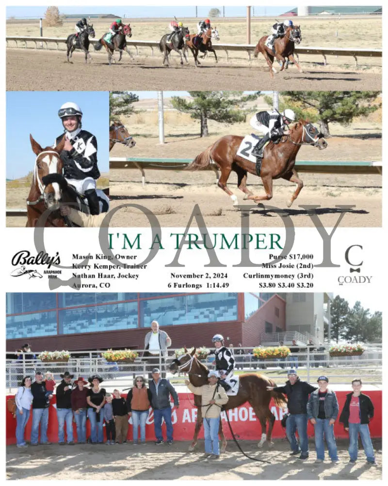 I’m A Trumper - 11-02-24 R03 Arp Arapahoe Park