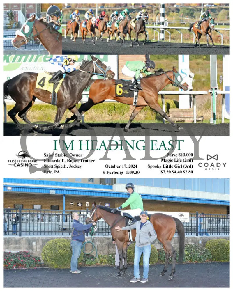 I’m Heading East - 10-17-24 R05 Pid Presque Isle Downs