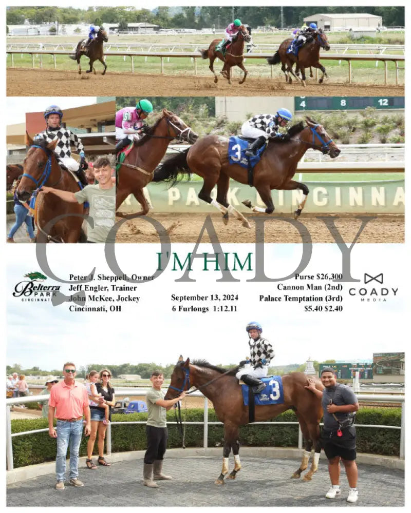 I’m Him - 091324 Race 06 Btp Belterra Park