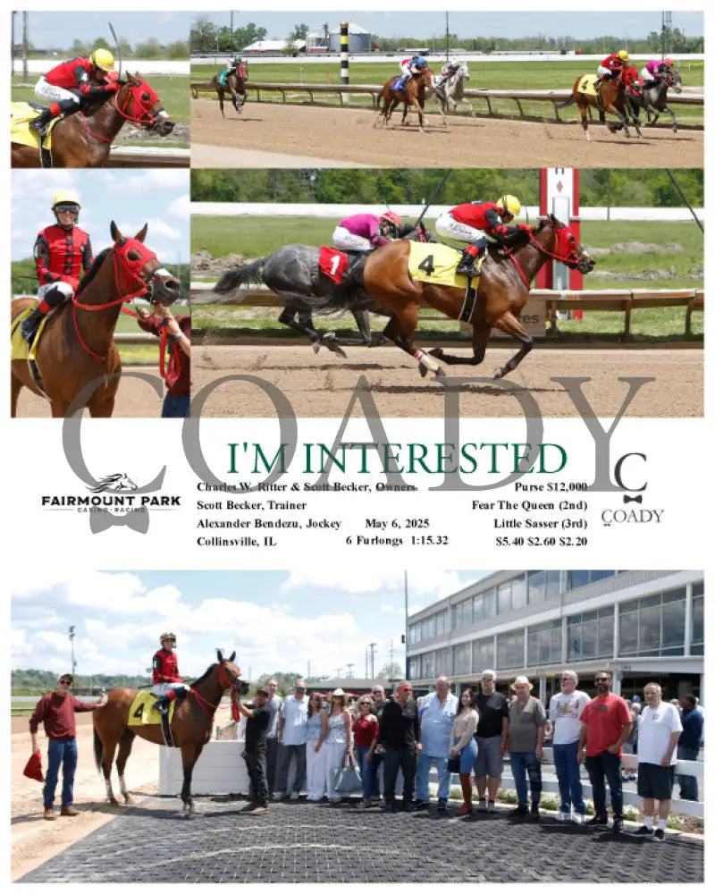 I’M INTERESTED - 05-06-25 - R01 - FP Fanduel Sportsbook Horse Racing