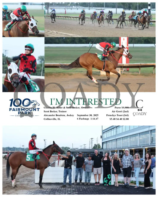I’M INTERESTED - 09-30-25 - R10 - FP Fanduel Sportsbook Horse Racing