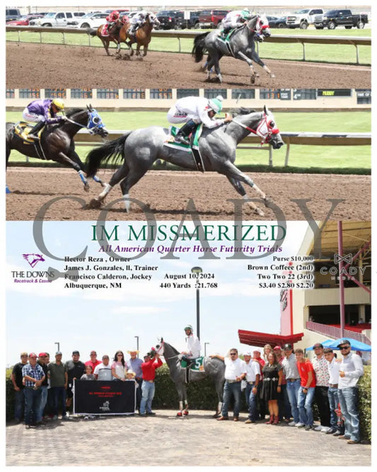 Im Missmerized - All American Quarter Horse Futurity Trials 08-10-24 R04 Alb Downs At Albuquerque