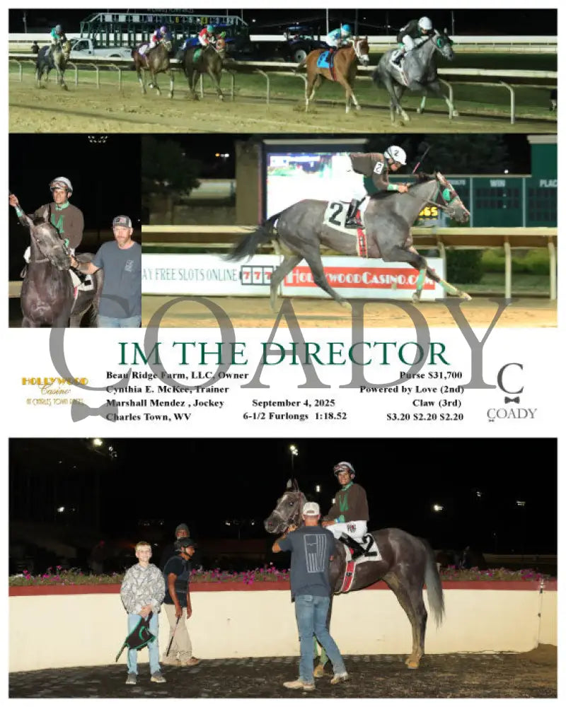 IM THE DIRECTOR - 09-04-25 - R08 - CT Hollywood Casino at Charles Town Races
