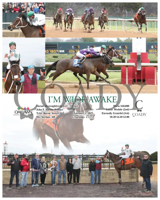 I’m Wide Awake - 02-01-25 R01 Op Oaklawn Park