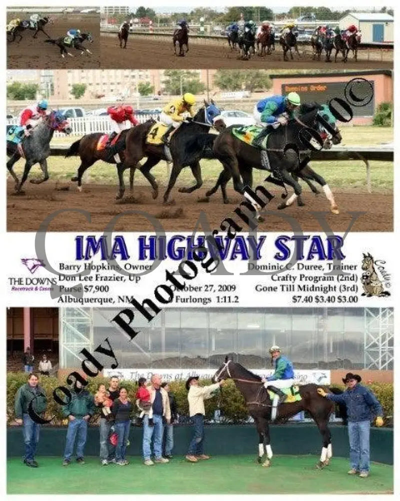 Ima Highway Star - 10 27 2009 Downs At Albuquerque