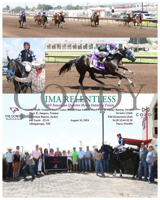 Ima Relentless - All American Quarter Horse Futurity Trials 08-10-24 R06 Alb Downs At Albuquerque