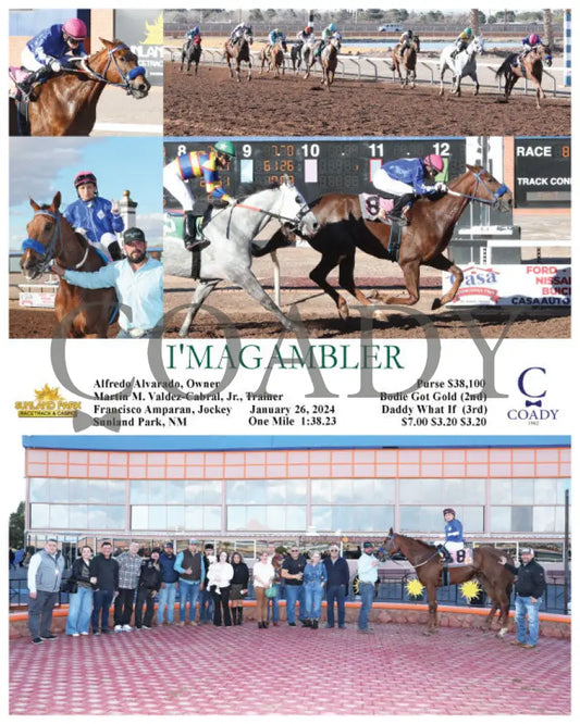I’magambler - 01-26-24 R08 Sun Sunland Park