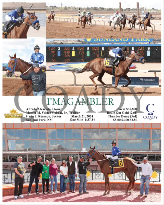I’magambler - 03 - 21 - 24 R08 Sun Sunland Park