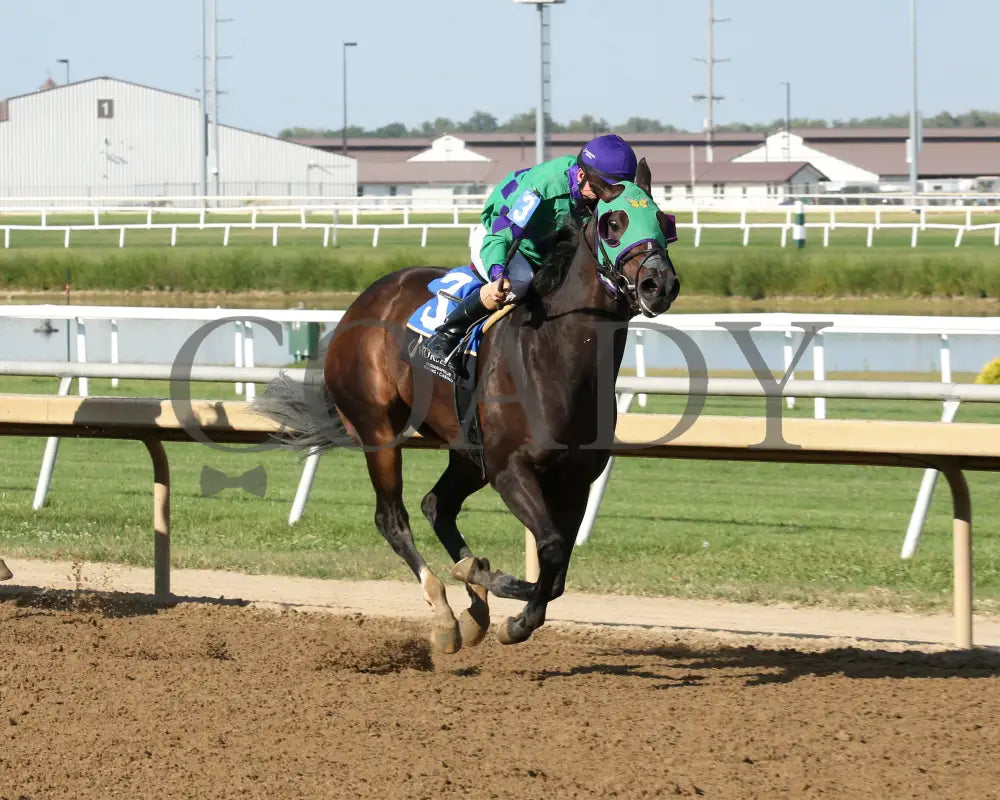 IMAGINE THE MOON - The Hoosier Heartland - 25th Running - 09-10-25 - R07 - Horseshoe Indiana - Finish 02 - Sammantha