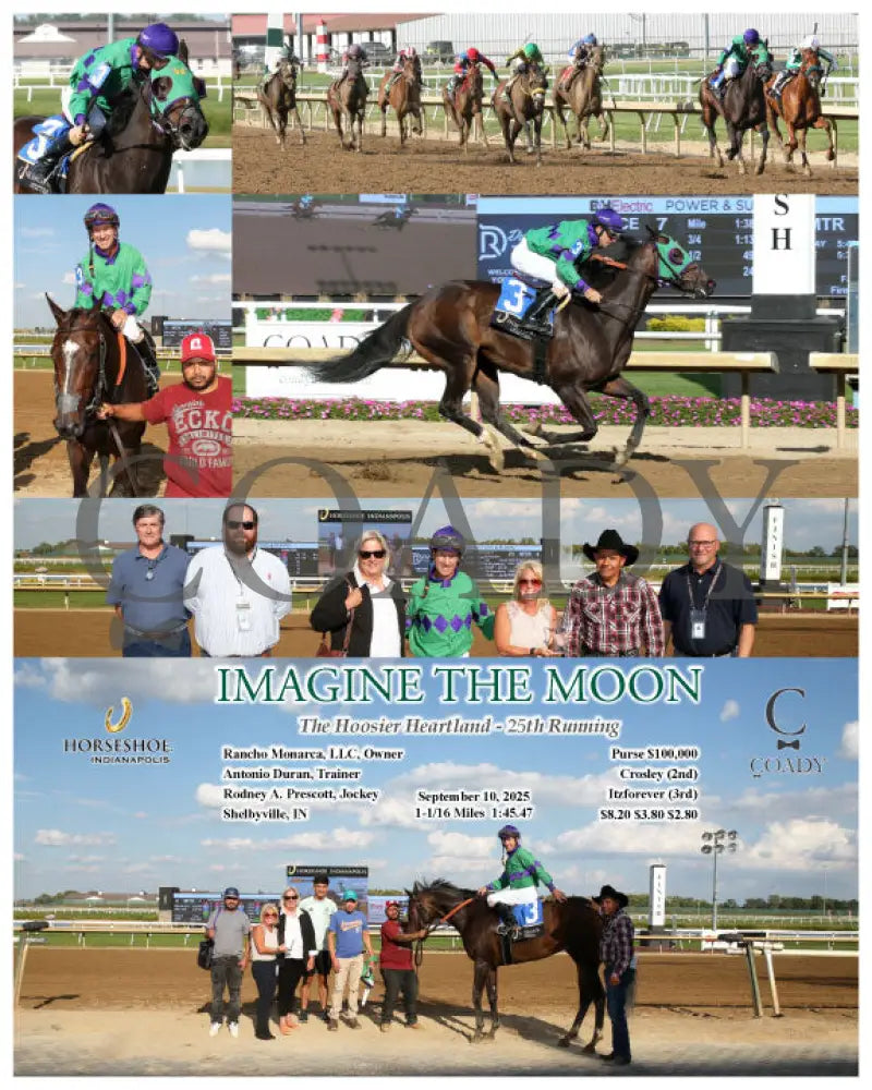 IMAGINE THE MOON - The Hoosier Heartland - 25th Running - 09-10-25 - R07 - IND Indiana Grand