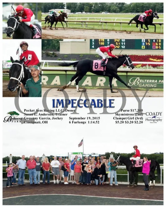Impeccable - 091915 Race 04 Btp Belterra Park