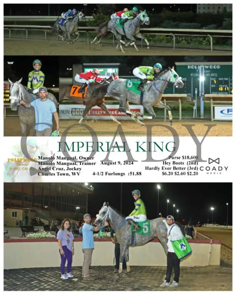Imperial King - 08-09-24 R07 Ct Hollywood Casino At Charles Town Races