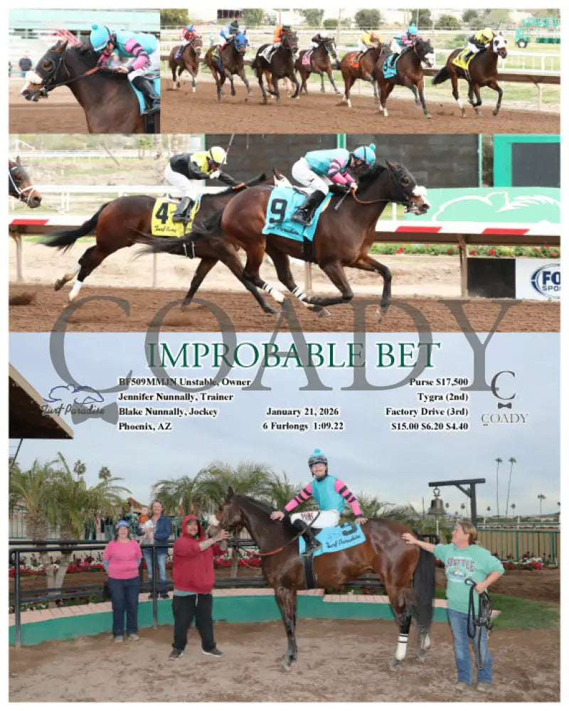 IMPROBABLE BET - 01-21-26 - R08 - TUP - Coady Media - Kurtis Coady Photography