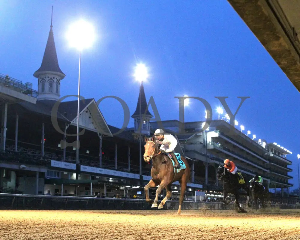 Impulse Buy - The Fern Creek 11-30-24 R10 Cd Under Rail 01 Churchill Downs