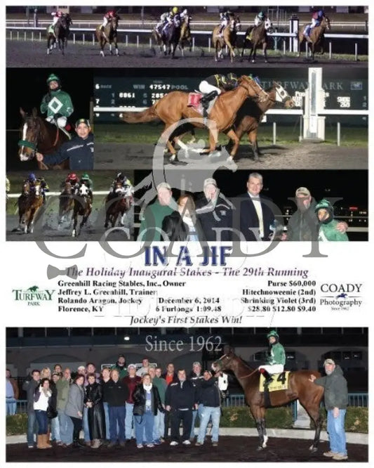 In A Jif - 120614 Race 06 Tp Turfway Park