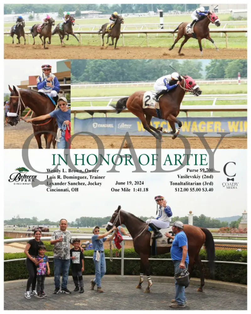 In Honor Of Artie - 06-19-24 R04 Btp Belterra Park