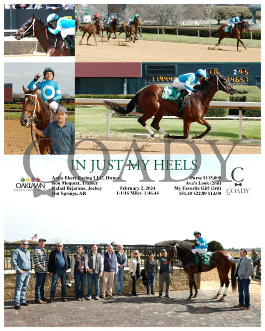 In Just My Heels - 02-02-24 R01 Op Oaklawn Park