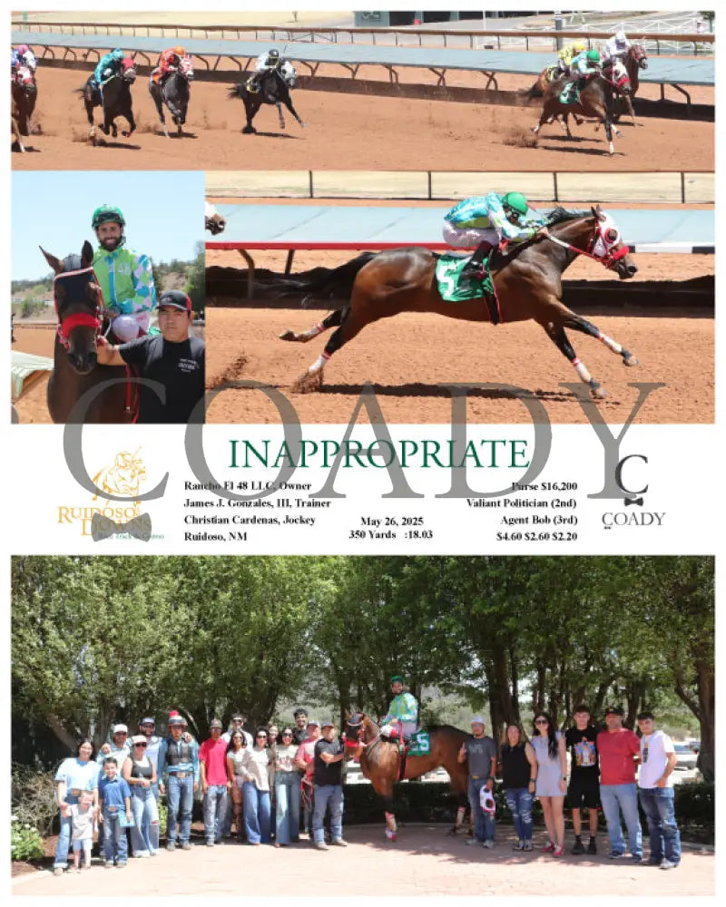 INAPPROPRIATE - 05-26-25 - R05 - RUI Ruidoso Downs