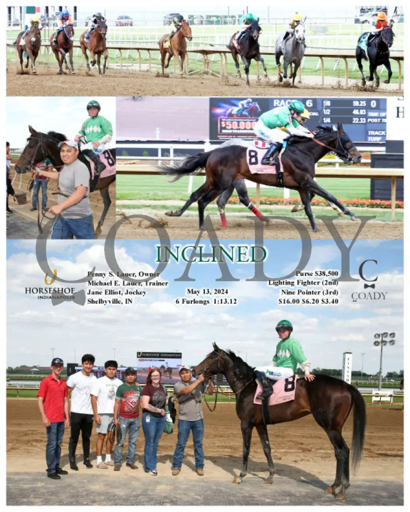 Inclined - 05-13-24 R06 Ind Indiana Grand