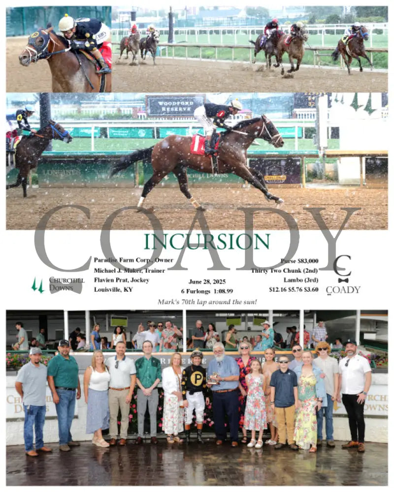 INCURSION - 062825 - Race 05 - CD - G Churchill Downs