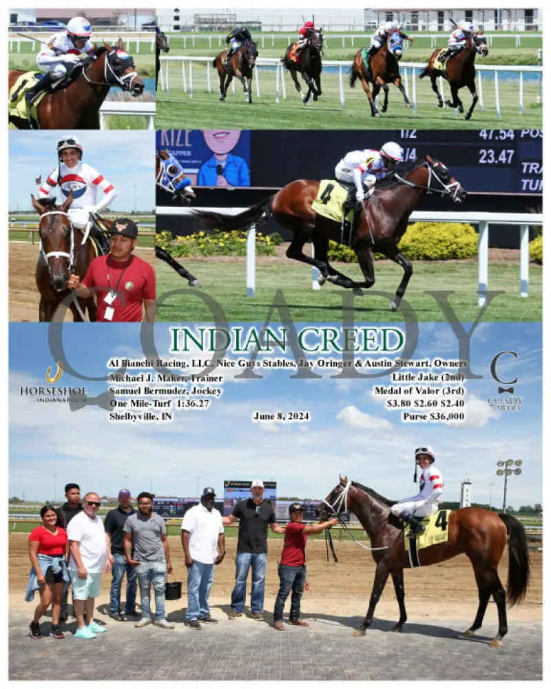 Indian Creed - 06-08-24 R07 Ind Indiana Grand