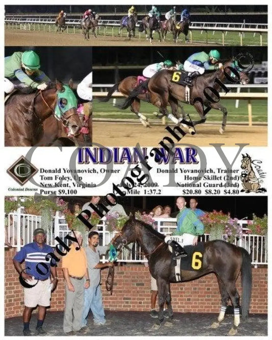 Indian War - 7 24 2009 Colonial Downs