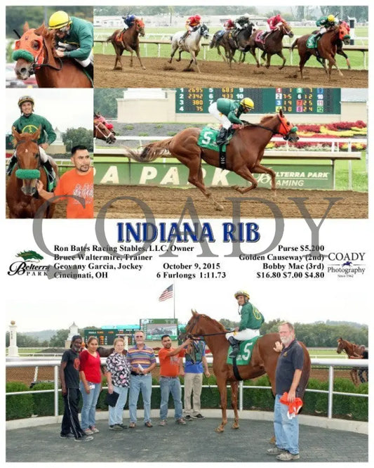 Indiana Rib - 100915 Race 02 Btp Belterra Park