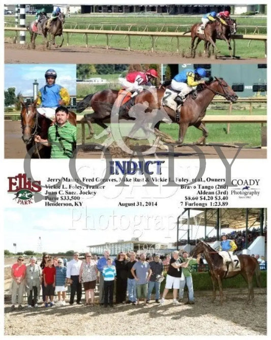 Indict - 083114 Race 05 Elp Ellis Park