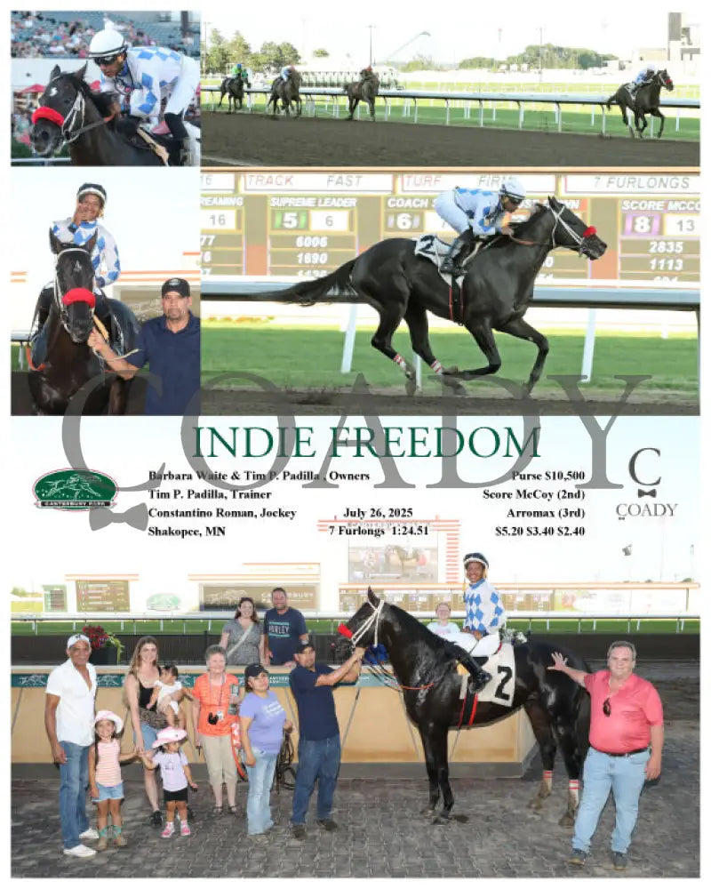 INDIE FREEDOM - 07-26-25 - R05 - CBY Canterbury Park