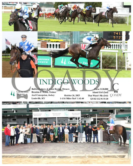 INDIGO WOODS - 10-26-25 - R06 - CD Keeneland