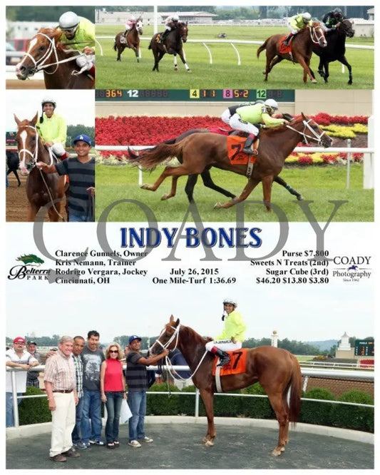 Indy Bones - 072615 Race 05 Btp Belterra Park