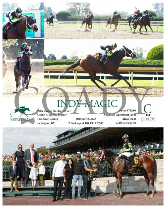 INDY MAGIC - 101825 - Race 01 - KEE Keeneland