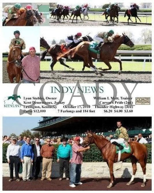 Indy News - 101710 Keeneland