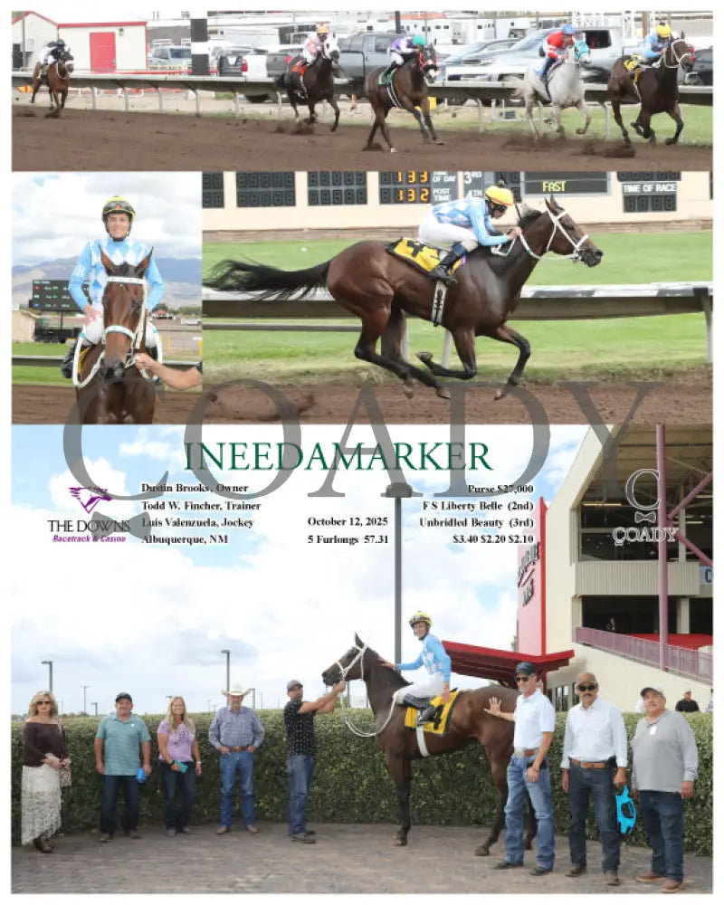 INEEDAMARKER - 10-12-25 - R01 - ALB Downs at Albuquerque