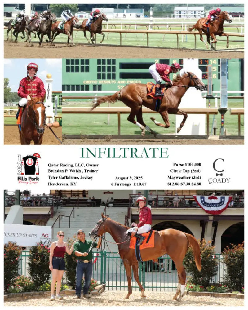 INFILTRATE - 08-08-25 - R06 - ELP Ellis Park